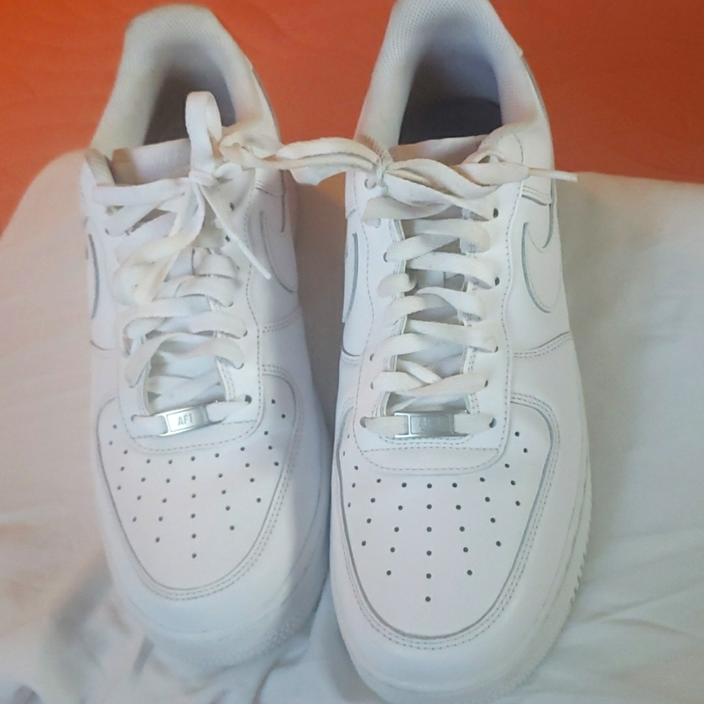 Nike Air Force  1  size 12 white